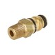 RECHTE STEKKERPEN 9,5 1/8" NPT